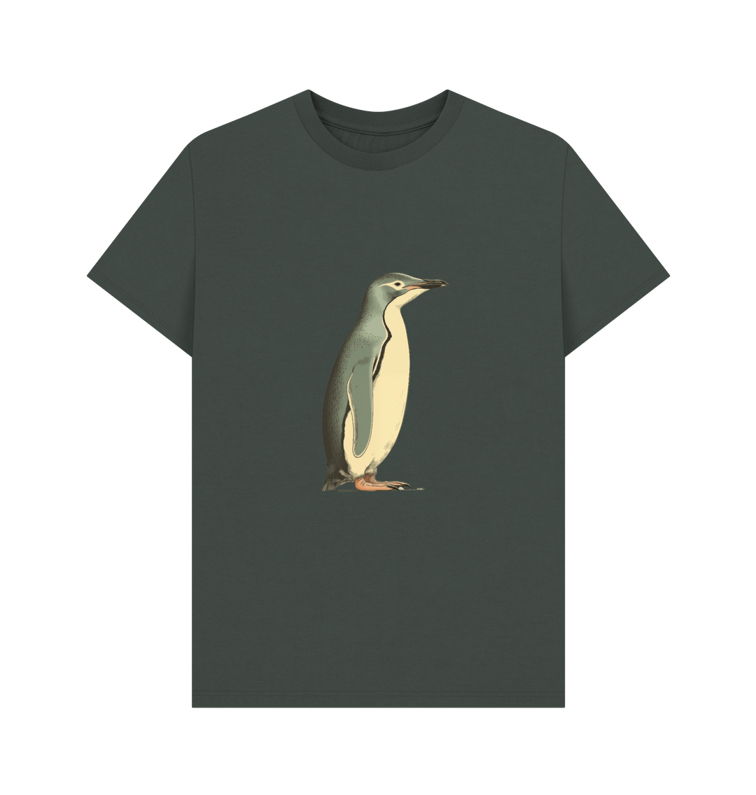Dark Grey Printed T-shirt Front