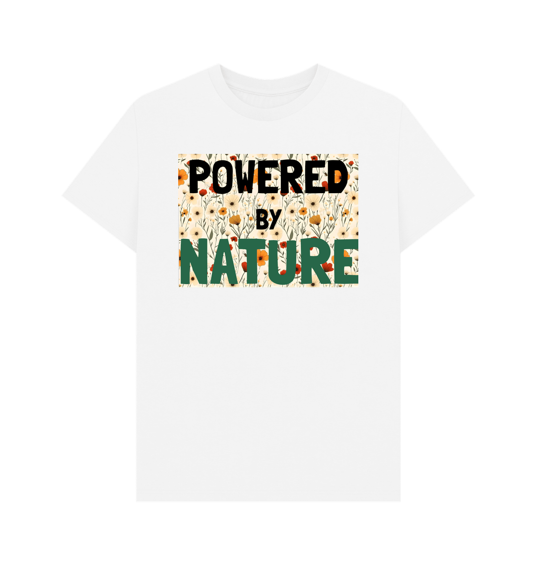 White Printed T-shirt Front