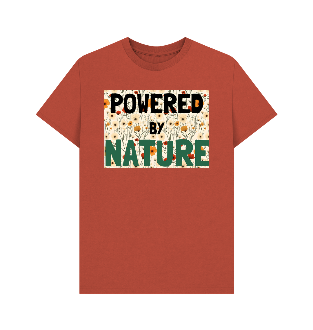 Rust Printed T-shirt Front