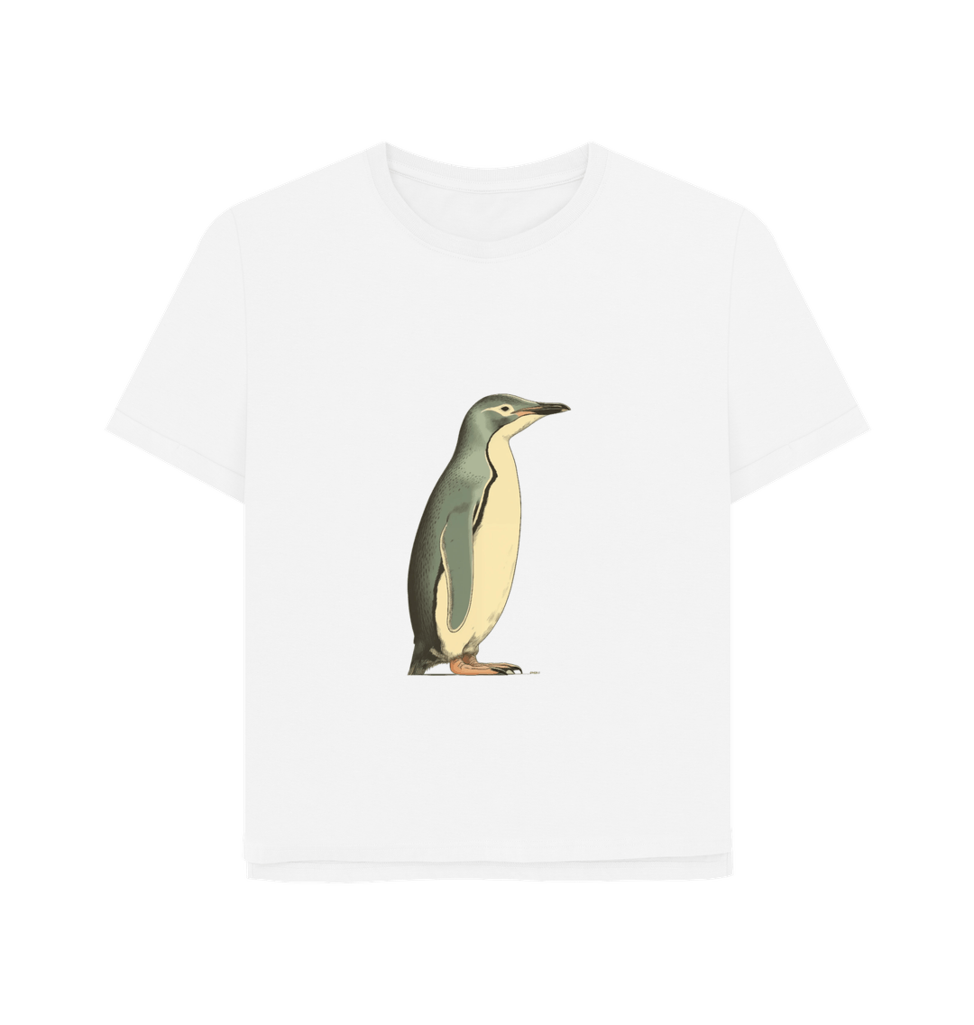 White Penguin Passion | Certified Organic Cotton T-shirt | Women
