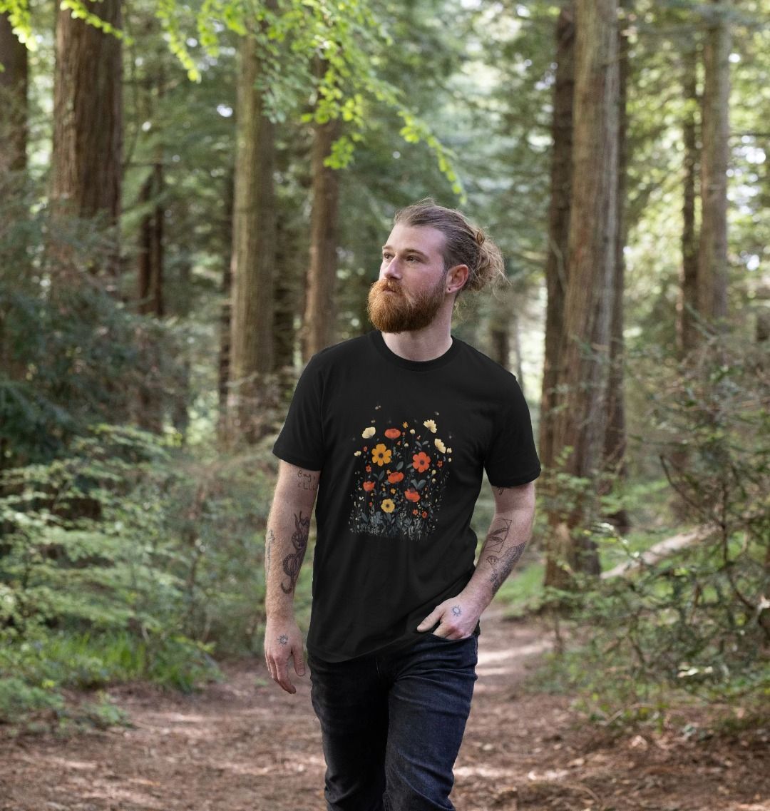 Minimalist Meadows | Certified Organic Cotton T-shirt | Men