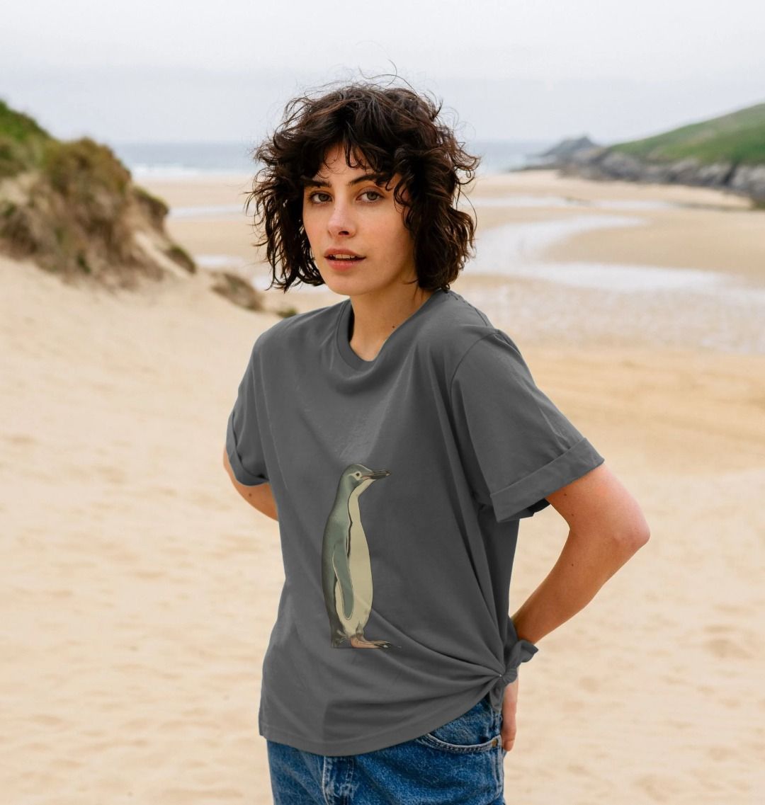 Penguin Passion | Certified Organic Cotton T-shirt | Women