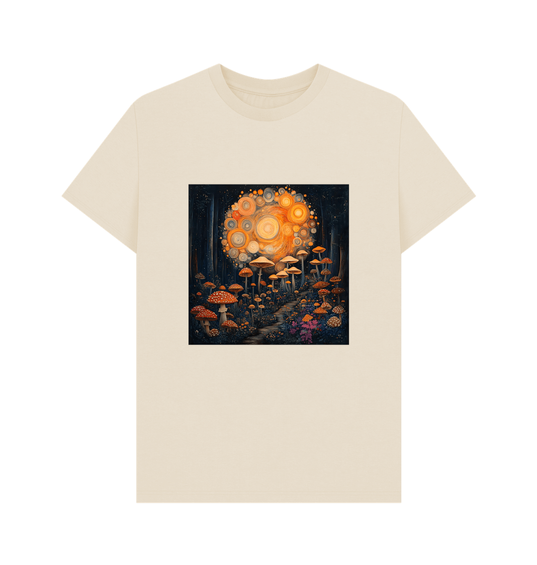 Oat Mushroom Tornado | Certified Organic Cotton T-shirt | Men