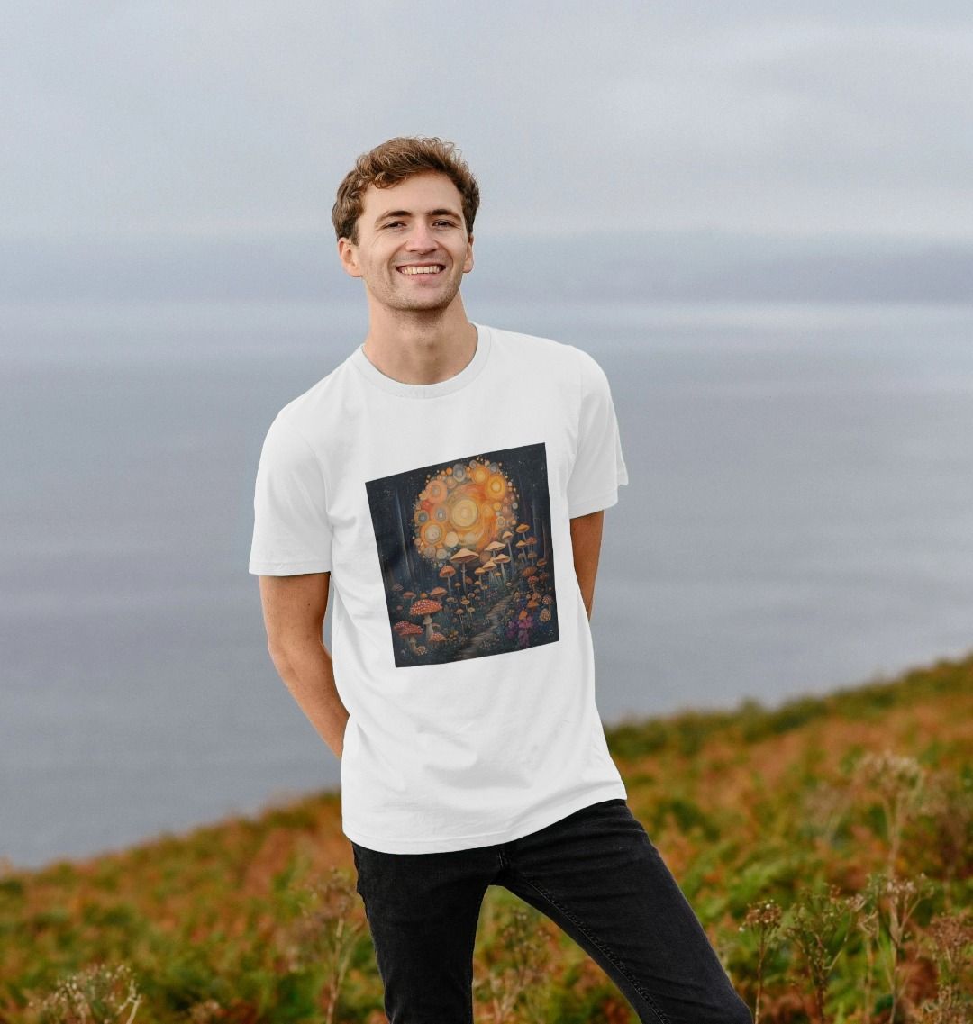 Mushroom Tornado | Certified Organic Cotton T-shirt | Men